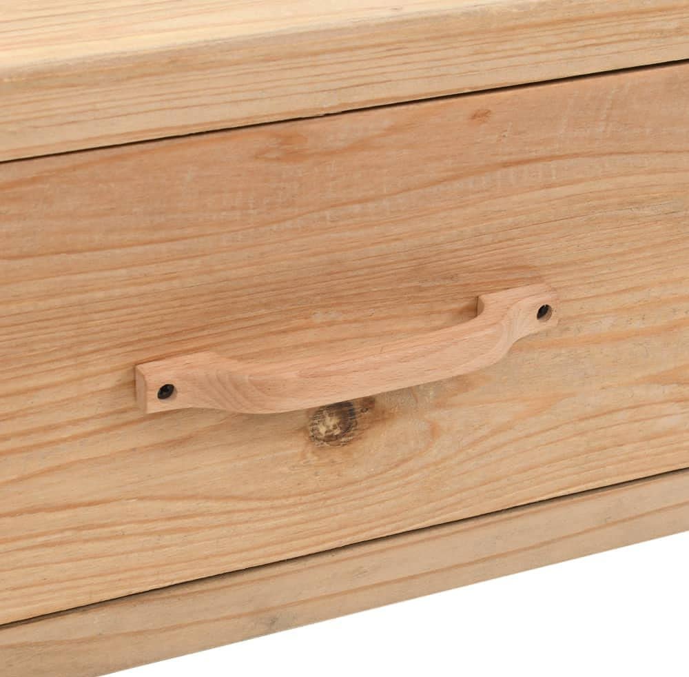 Fir Wood TV Lowboard