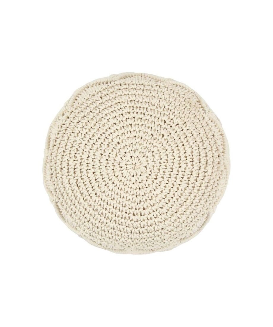 Macrame Handmade Pouf Seat
